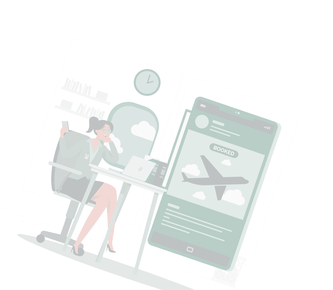 Booking illustration